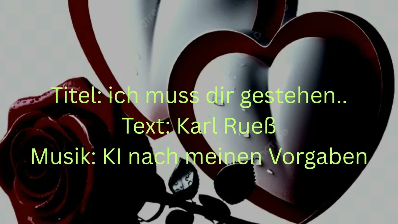 Ich muss dir gestehen..