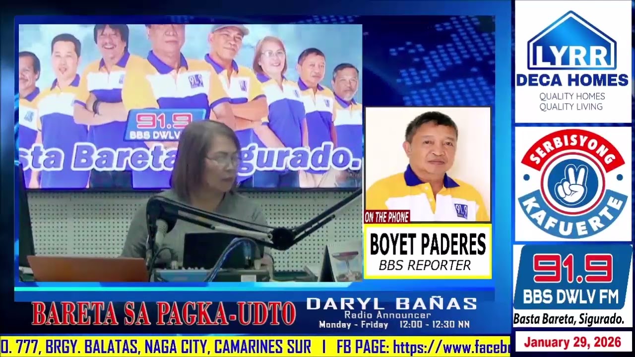 01 29 26 BARETA SA PAGKA UDTO   PAHERAN HERAN SANA