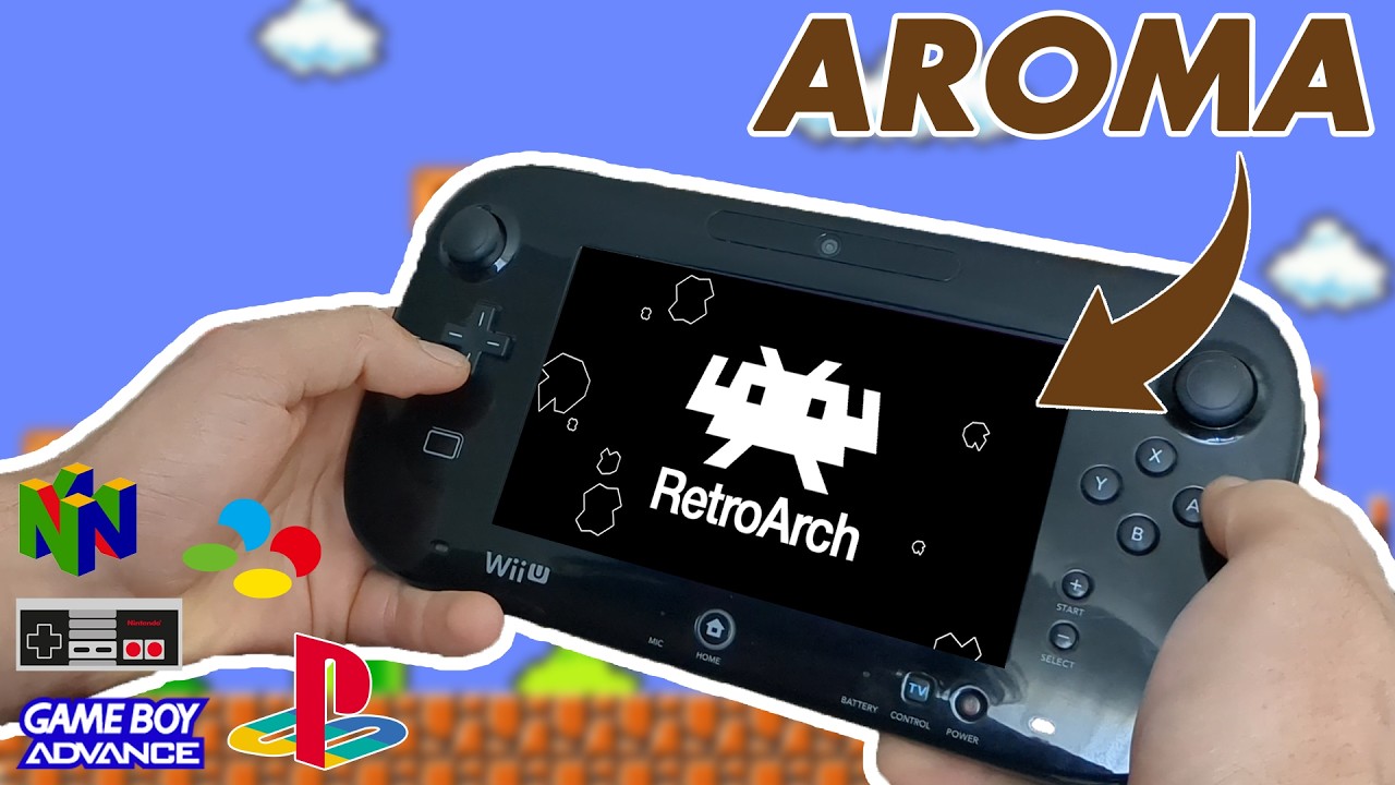 FINALLY! RetroArch Setup on Wii U (Aroma CFW)