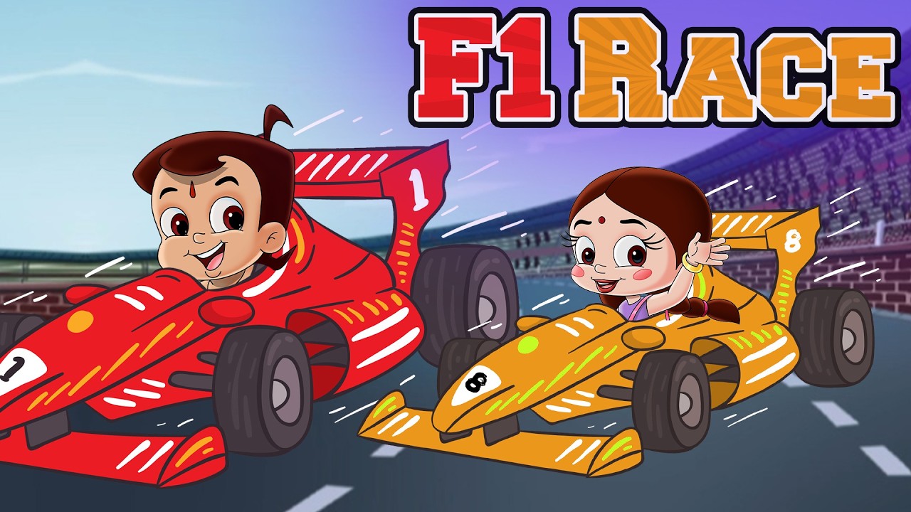 Chhota Bheem - F1 Race in Dholakpur | Kaun Jeetega? | Adventure Cartoons for Kids