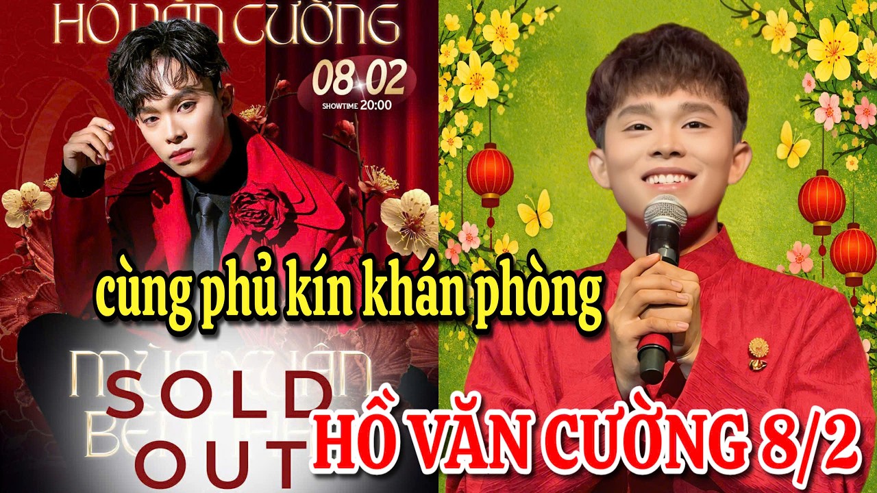 Cùng phủ kín phòng trà Bến Thành show Hồ Văn Cường 8/2