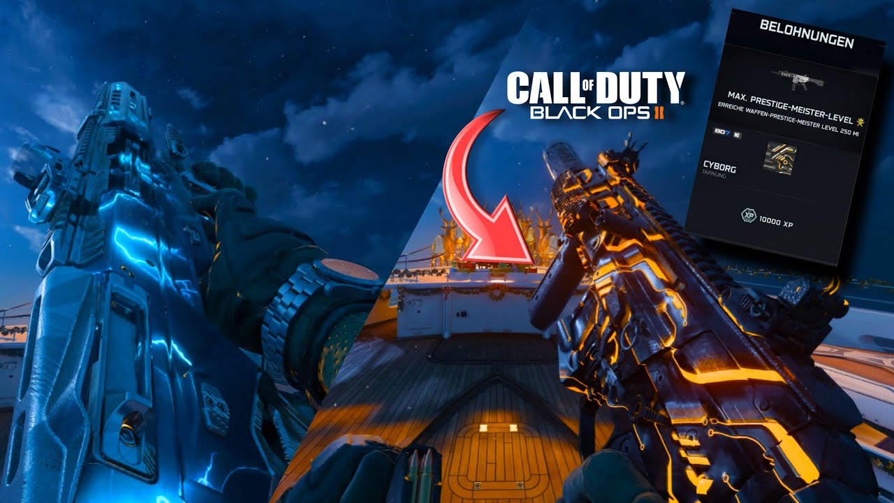 ICH HABE die STURM & BO2 CYBORG CAMO in BO7 FREIGESCHALTET!😍