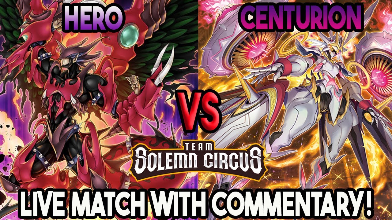 Hero Vs Centurion : Yu-Gi-Oh! Locals Feature Match | Live Duel