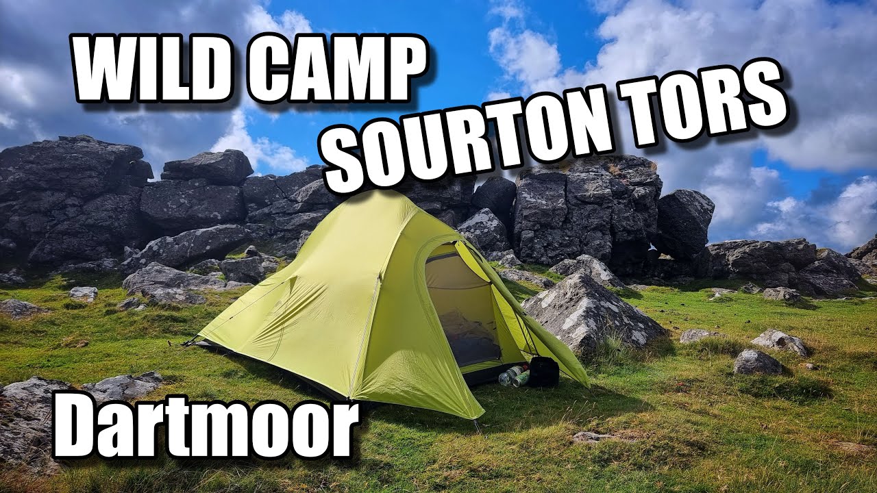 Wild camping in Sourton Tors, Dartmoor #dartmoor #wildcamping #dartmoornationalpark