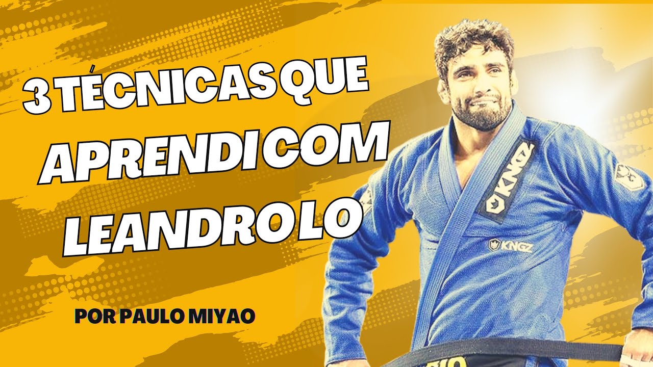 PAULO MIYAO ensina técnicas que ele aprendeu com LEANDRO LO feat. AJ AGAZARM