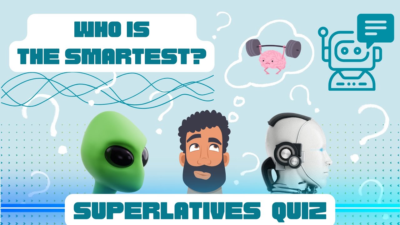 Superlative Adjectives QUIZ - ESL game - English Grammar