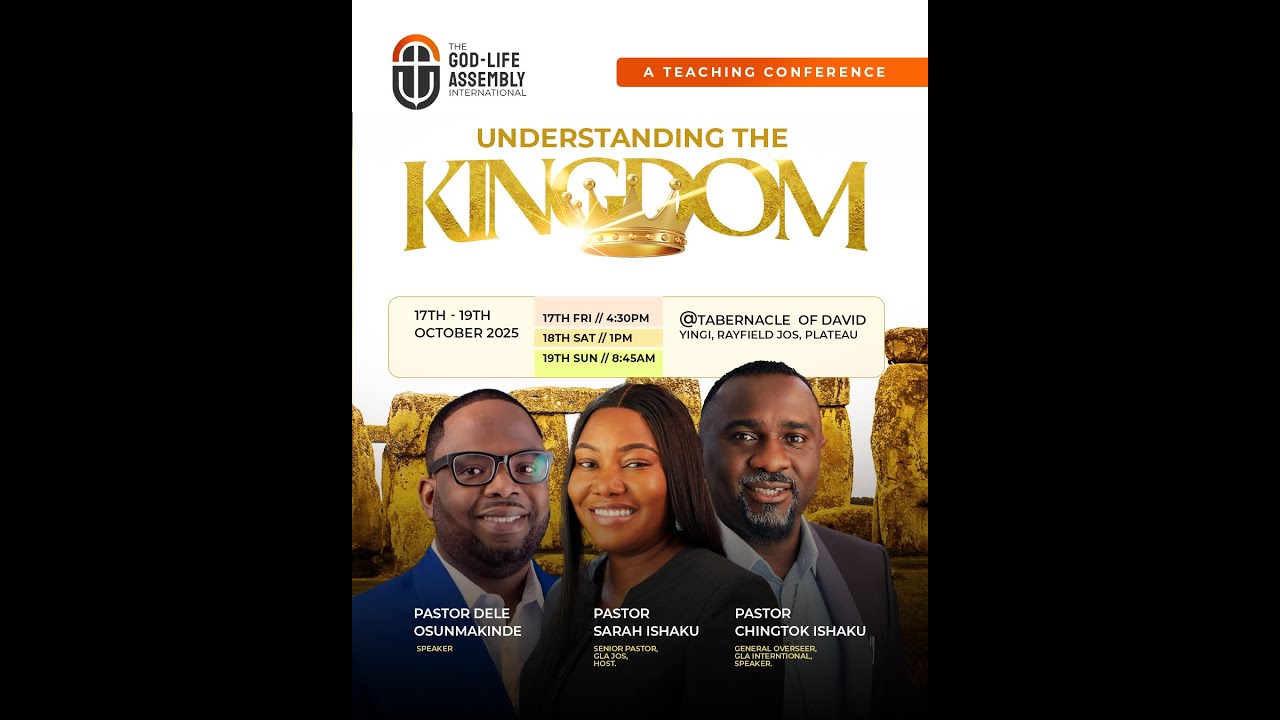 UNDERSTANDING THE KINGDOM |TEACHING WEEKEND | DAY 2 | 18TH OCTOBER 2025