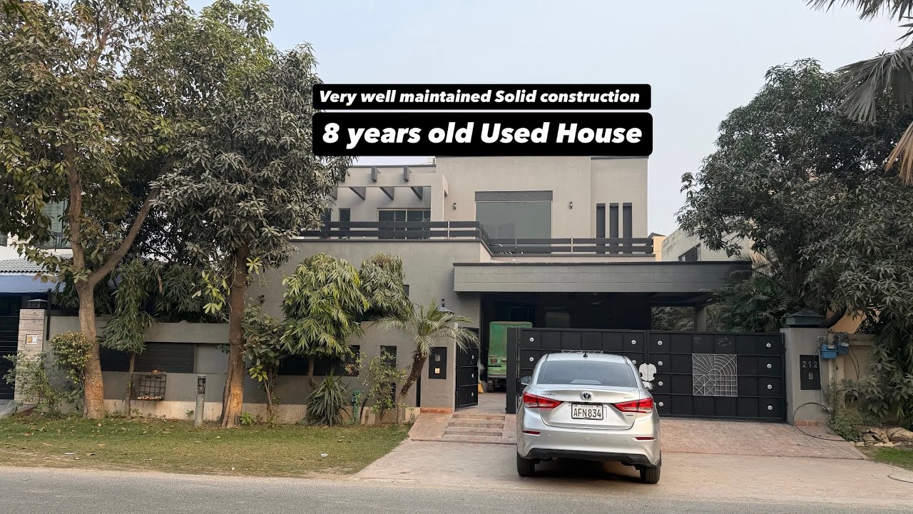 Inside PKR 9 crore 50 lacs used house with solid construction well maintained in DHA phase 5 Lahore