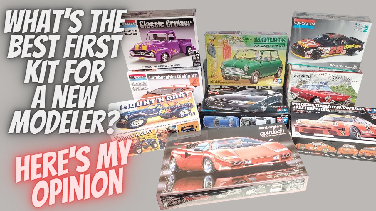 What is the best model kit for a first time model car  builder?? Here's what I think is the best!