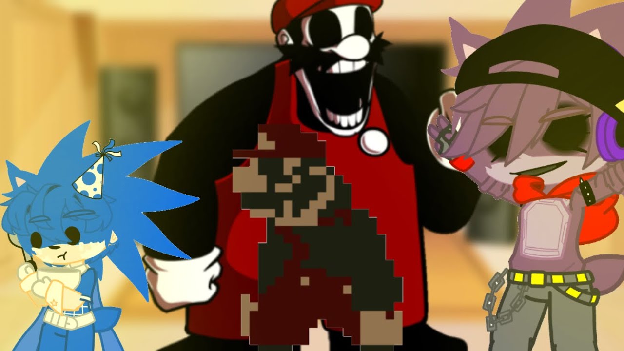 •[]Sonic.EXE Group React To MX[]•Hop-Hop•