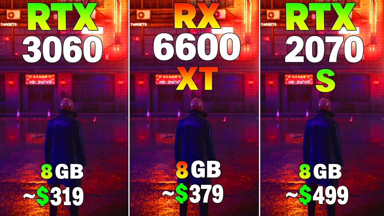 RTX 3060 vs RX 6600 XT vs RTX 2070 Super - 8 Game Test | Worth Upgrading?