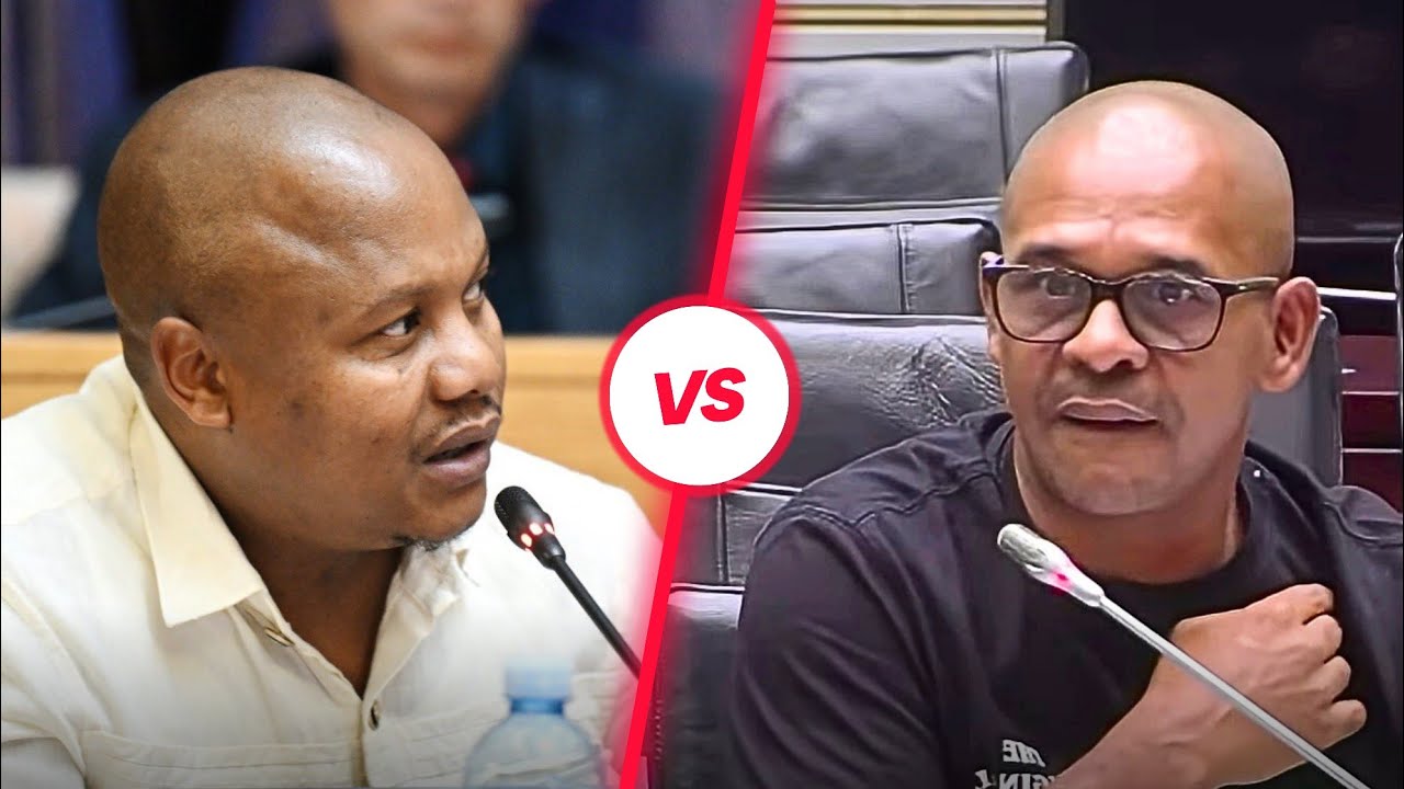 Tension flared at the Ad Hoc committee as ANC MP Xola Nqola clashed with NCC President Fadiel Adams