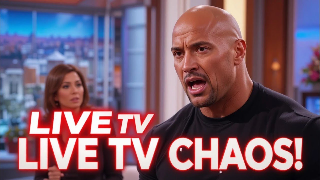 Dwayne Johnson WALKS OFF The View After Fiery On-Air Clash With Joy Behar &ndash; LIVE TV Chaos!