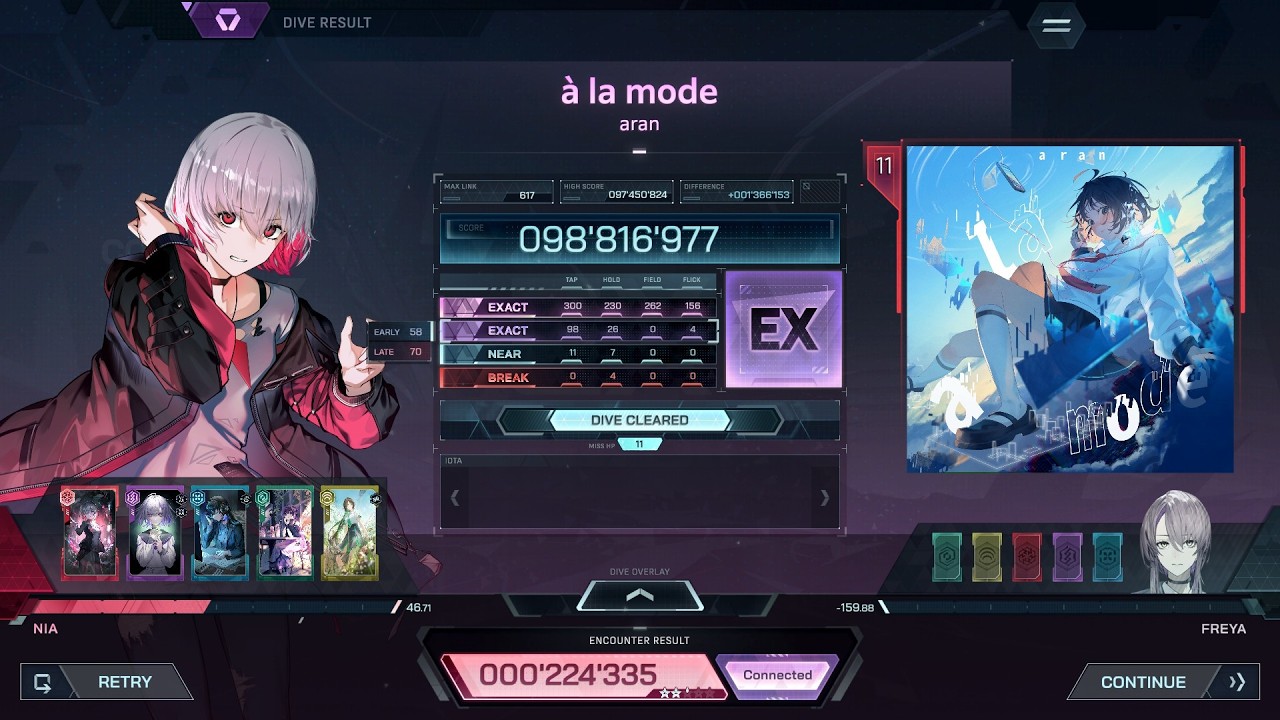 [In Falsus Demo] aran - à la mode [FBD-11] EX (4xMiss)