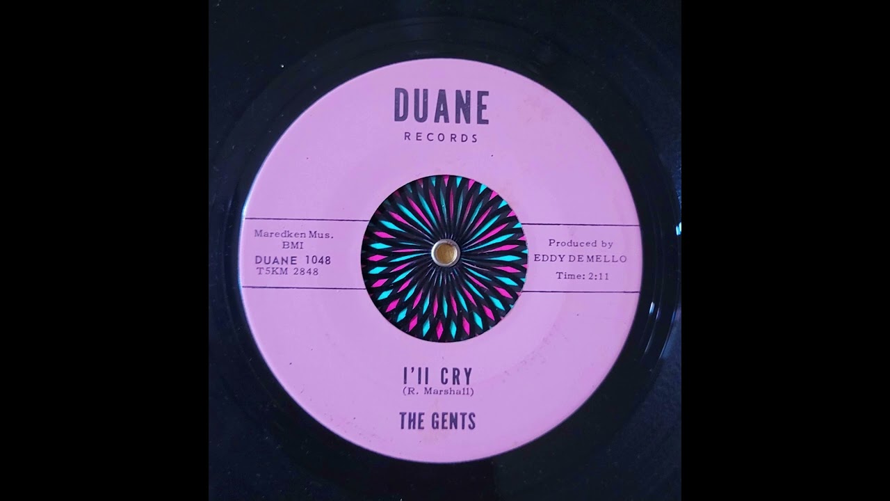 The Gents- I'll Cry (Duane Records)