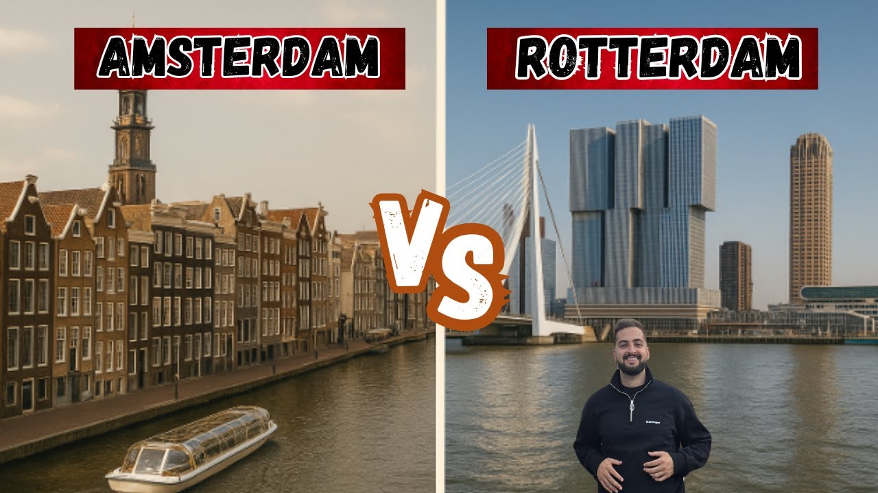AMSTERDAM VS ROTTERDAM | &iquest;DONDE VIAJAR? 2025