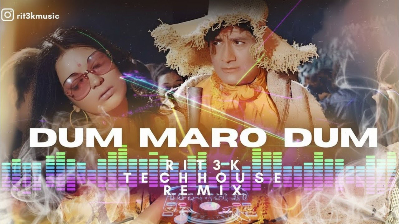 Dum maro dum//asha bhosle//bollywood movie hits songs xtreme bass treble edm vox//old is gold mega