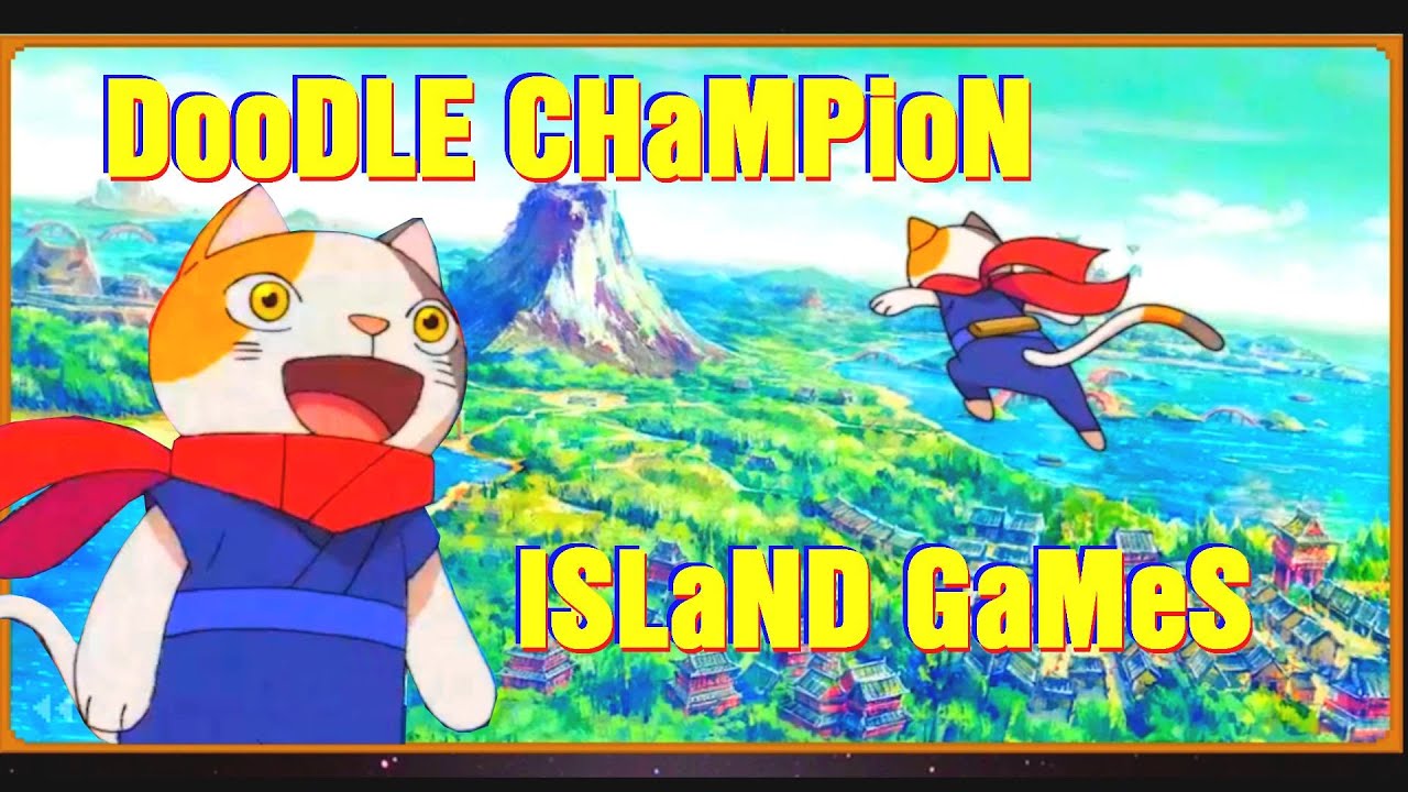 Google doodle champion island games - Olympic games tokyo 2020 - 2021