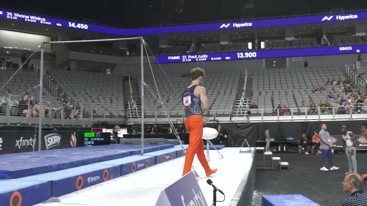 Tate Costa -  High Bar  - 2024 Xfinity U.S. Championships  - Senior Men Day 1