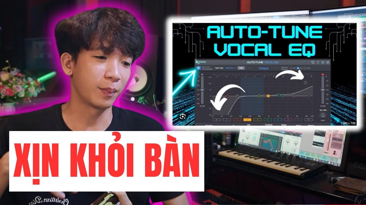 HƯỚNG DẪN CHI TIẾT AUTOTUNE VOCAL EQ - DYNAMIC EQ LÀ GÌ ? II HOÀNG TIẾN STUDIO
