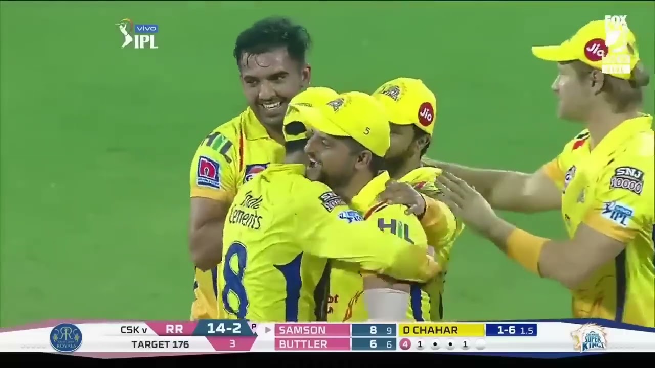 BEST IPL THRILL EVER 🔥 CSK AND RR #cricket #india #csk #rrb #2018 #views #viralvideo