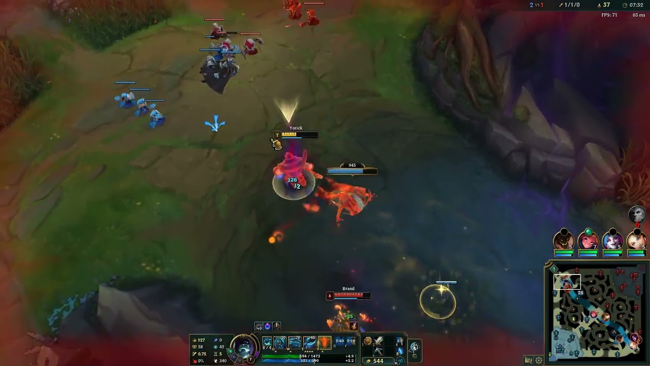 Yorick vs Swain