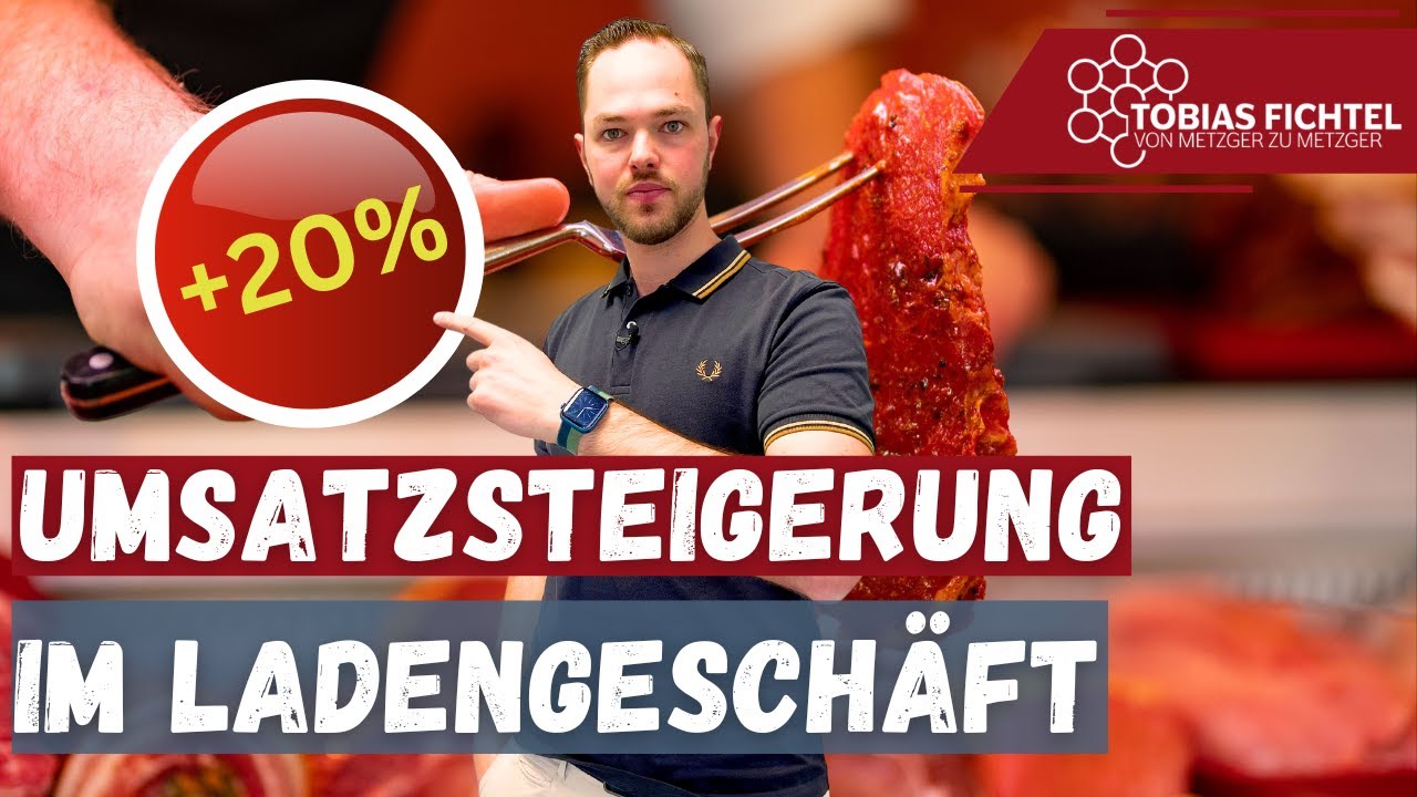 3 Tipps für mehr Umsatz im Ladenverkauf deiner Metzgerei.