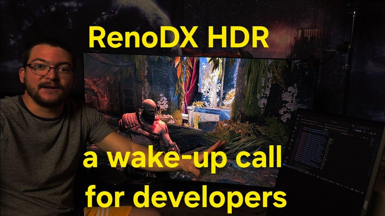 We fixed God of War HDR code in real time using RenoDX, and you can learn how to do it, too!