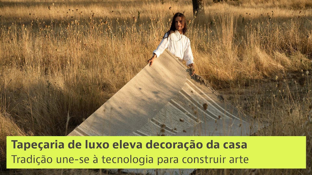 Tapeçaria de luxo aproxima-se das obras de arte