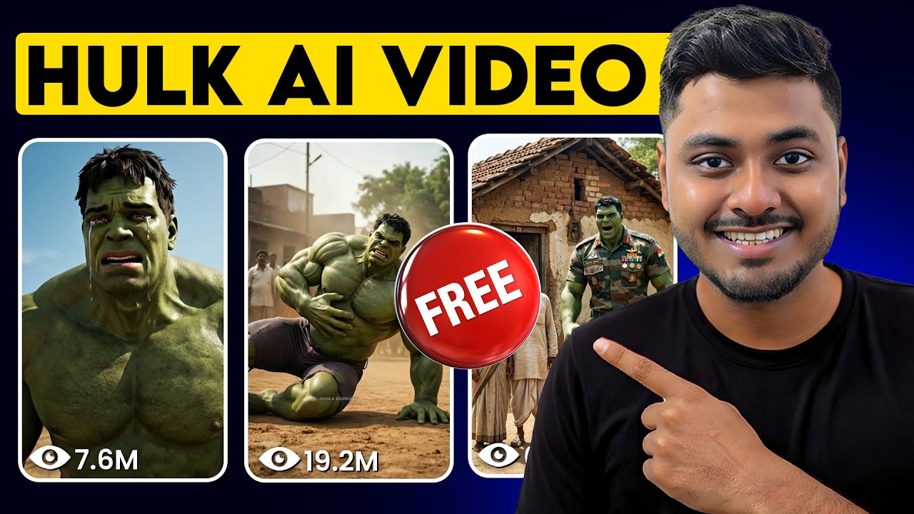 AI Se Hulk Video Banane Ka Sabse Easy Tarika | Complete Guide