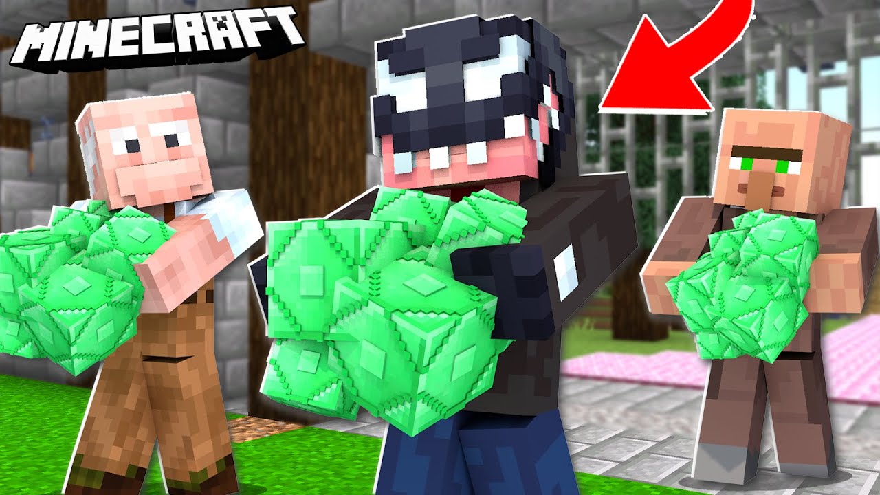 MINECRAFT, ale SZMARAGDY TO MOJE PIENIĄDZE!