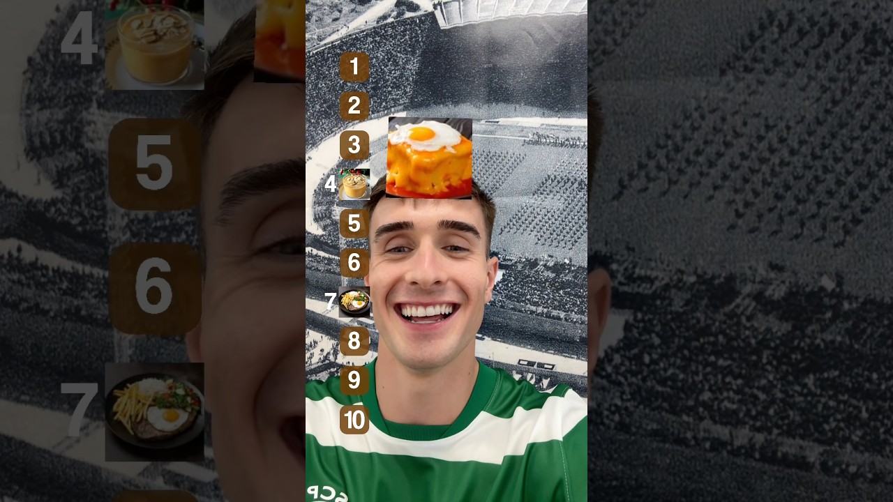 Ranking de comida portuguesa 🇵🇹 com Iv&aacute;n Fresneda 🍽