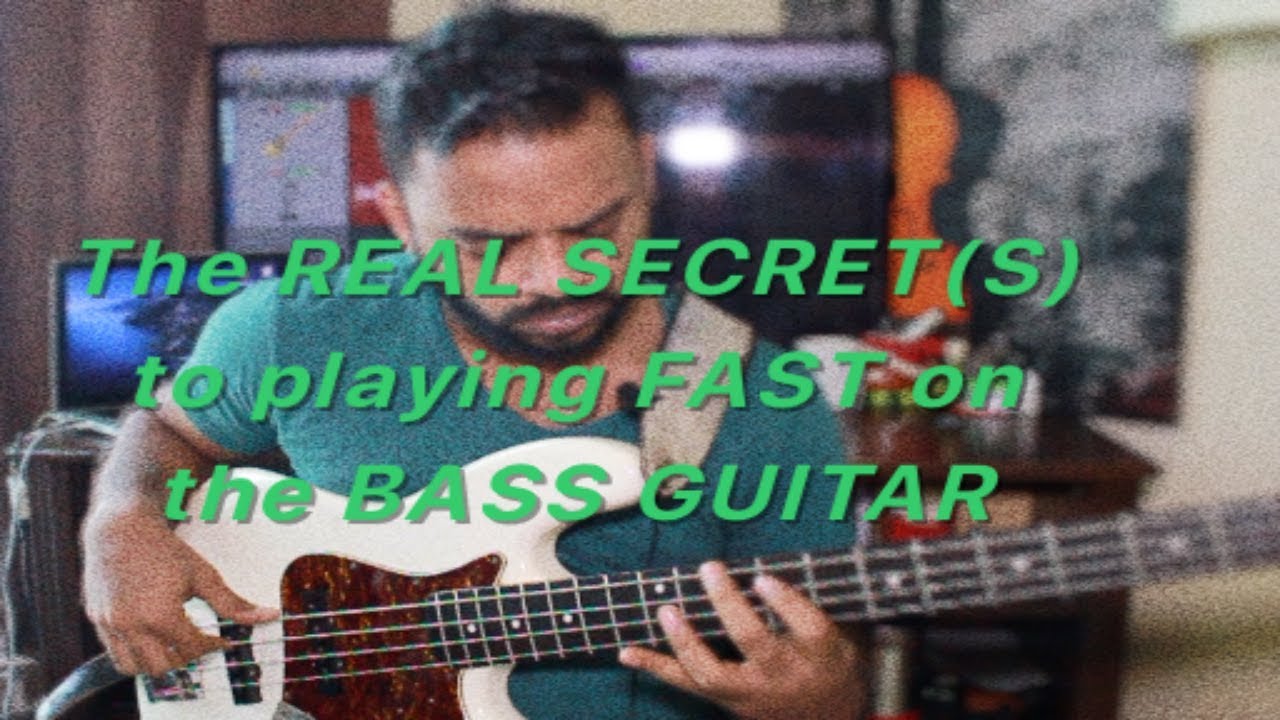 The REAL SECRET(S) to playing FAST on the BASS GUITAR