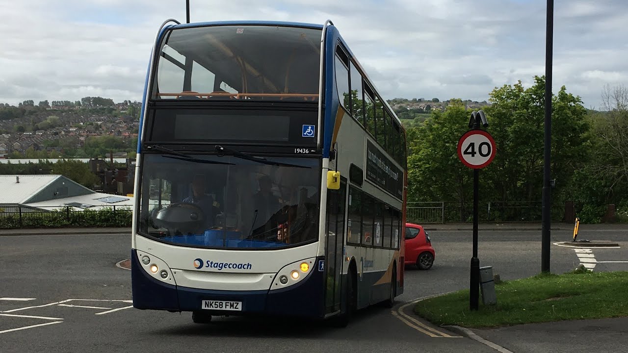 *Now in the Local livery* Stagecoach North East 19436 (NK58 FMZ)
