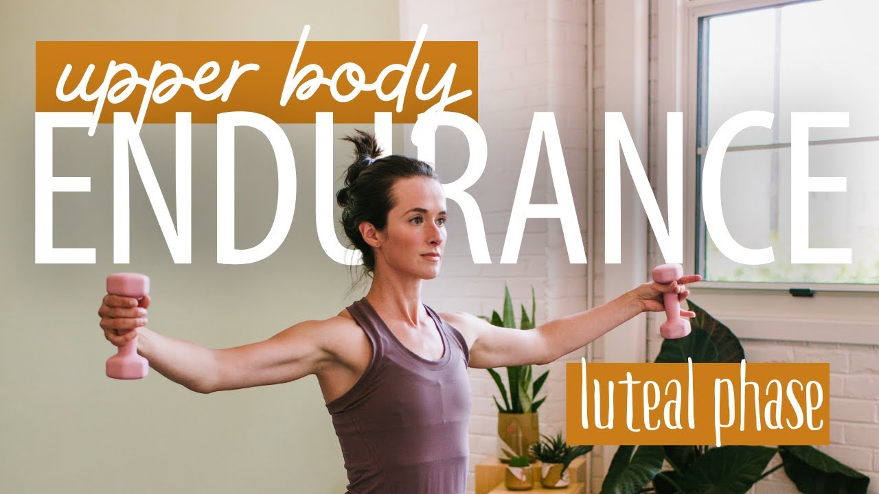 Luteal: Build Muscle Tone In Arms, Shoulders & Core (Light Dumbbells)