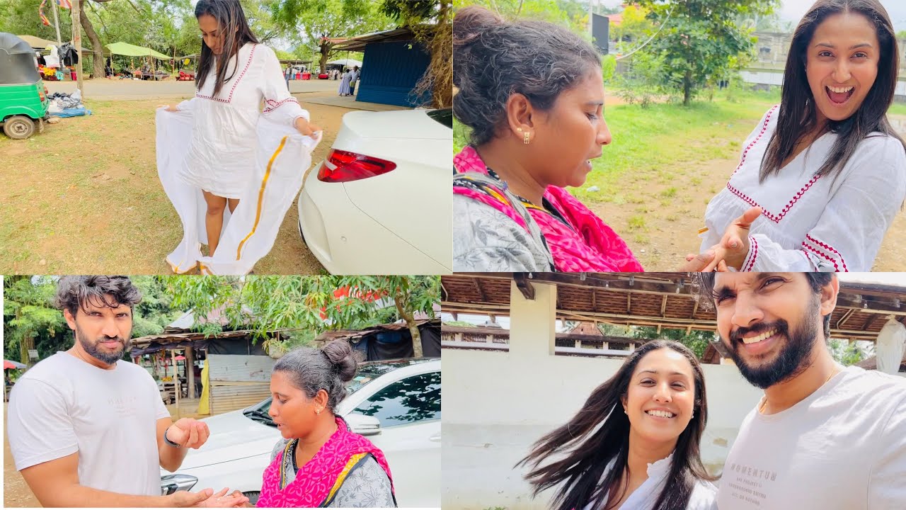 මේ දෙන්නා මේ ලෑස්ති වෙන්නේ මොකටද??? 🤔Sangeeth Dini Vlogs| On our way| travel vlog| Srilanka