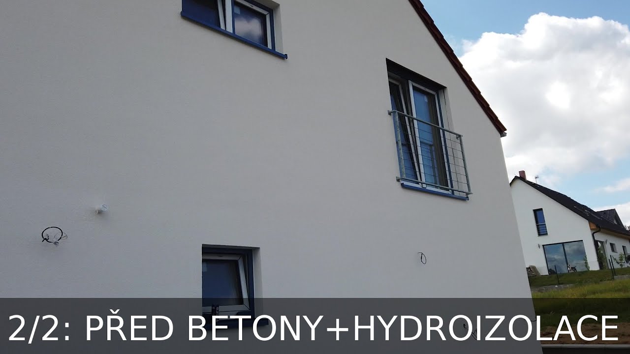 Dřevostavba Divišov 2/2: před betonáží a hydroizolace