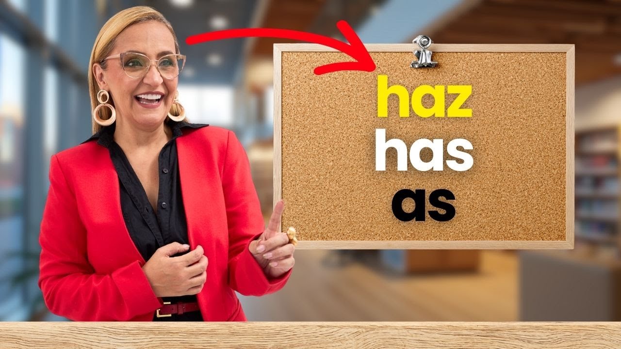 Has, as y haz: el error que todos cometen