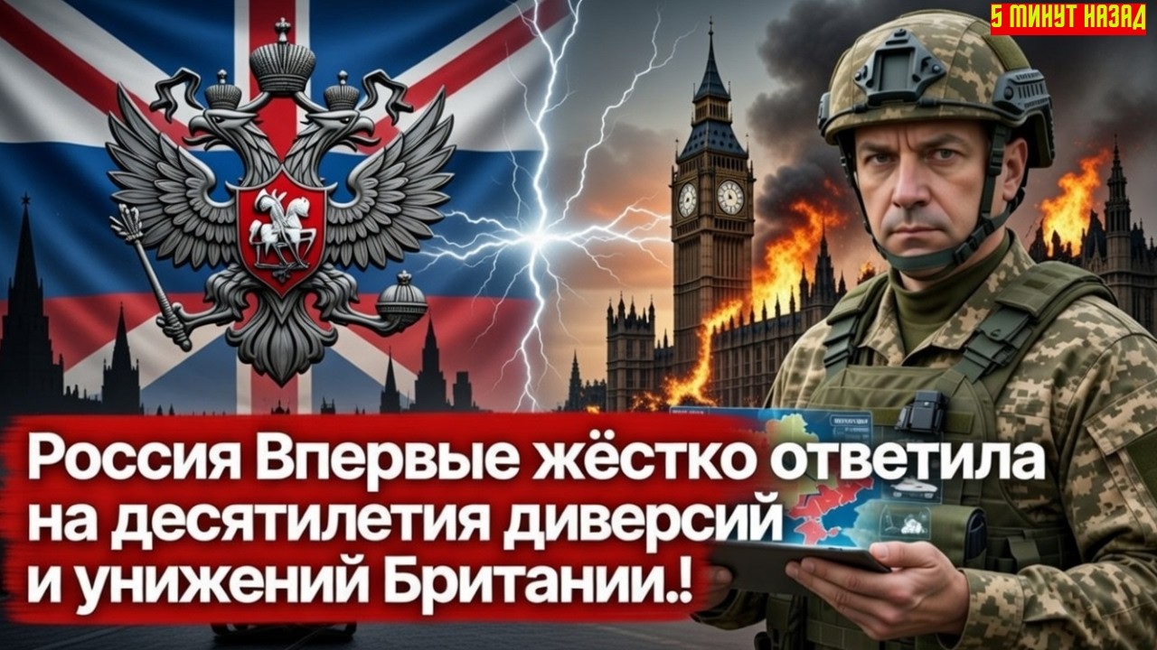 Россия грозно ответила на десятилетия диверсий и унижений Британии.