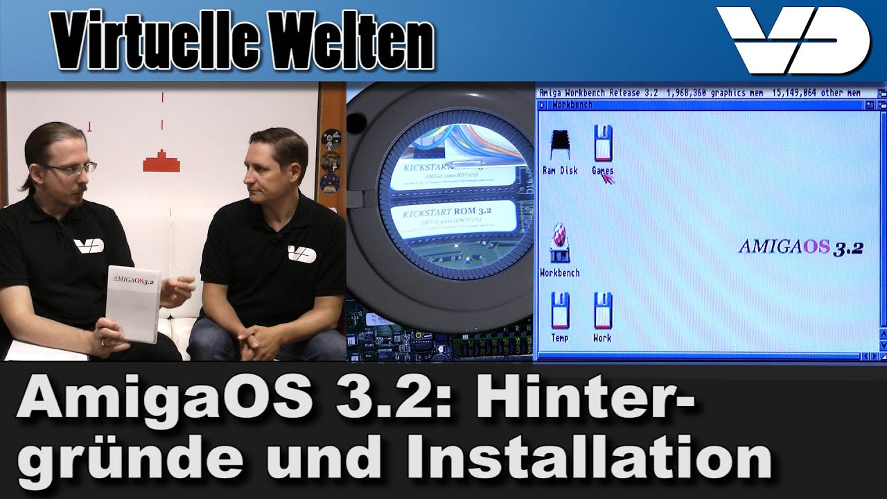 AmigaOS 3.2: Hintergründe und Installation (Virtuelle Welten)