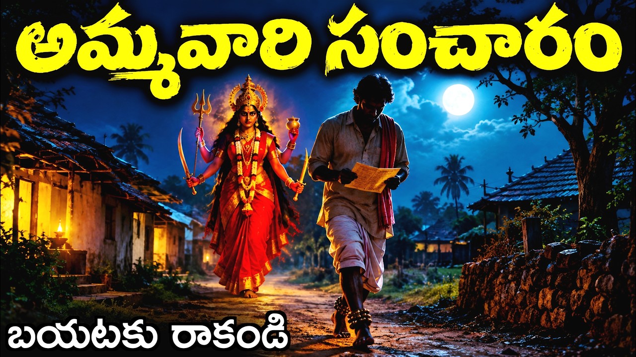 అమ్మవారి సంచారం 😱 | Ammoru Roaming Around | Telugu Horror Story| Deyyam kathalu 