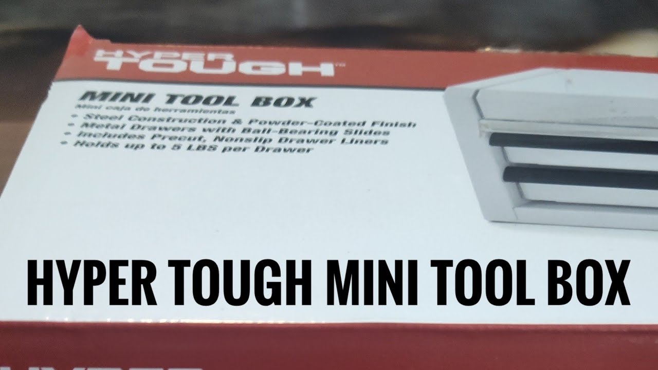 New Hyper Tough Mini Tool Box 