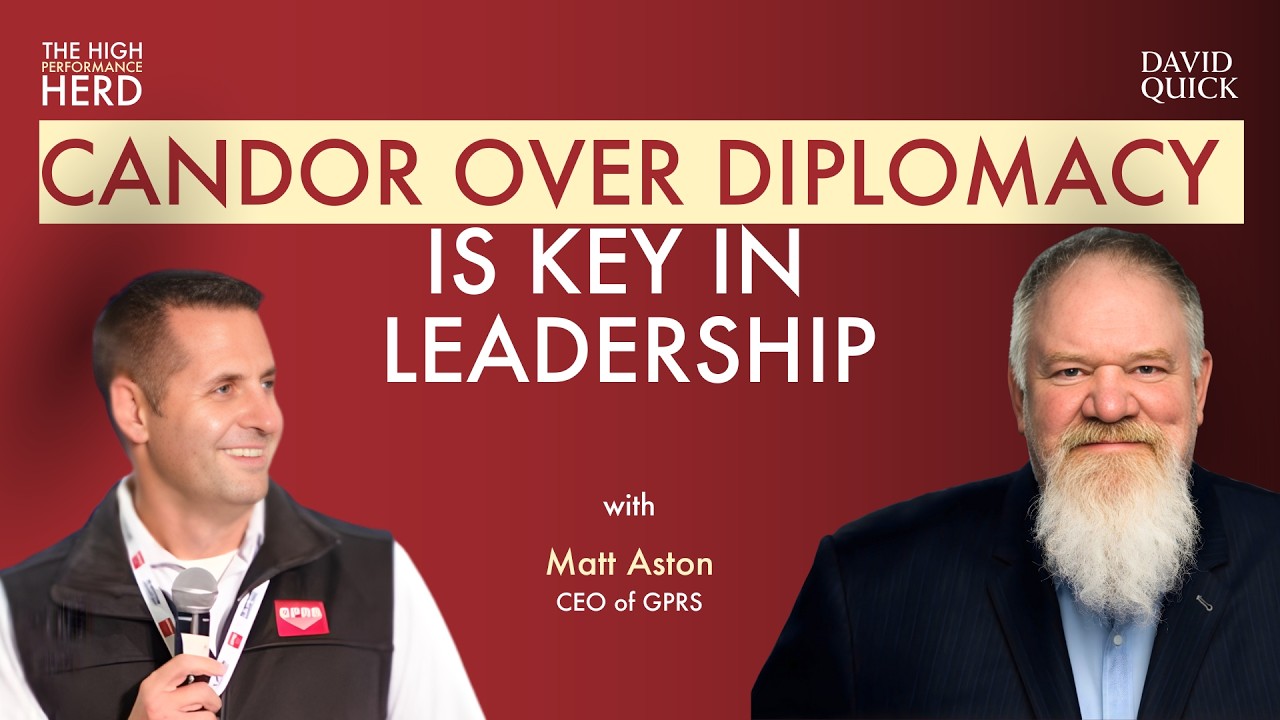 SE01 E01 Candor over diplomacy is key in leadership | with Matt Aston