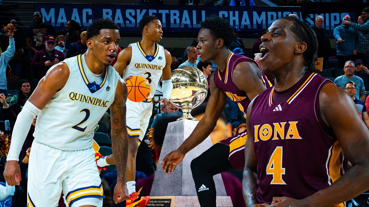 INSANE SEMI-FINALS THRILLER!! #1 Quinnipiac VS #4 Iona in the MAAC Semi-Finals || MAAC GOTY??