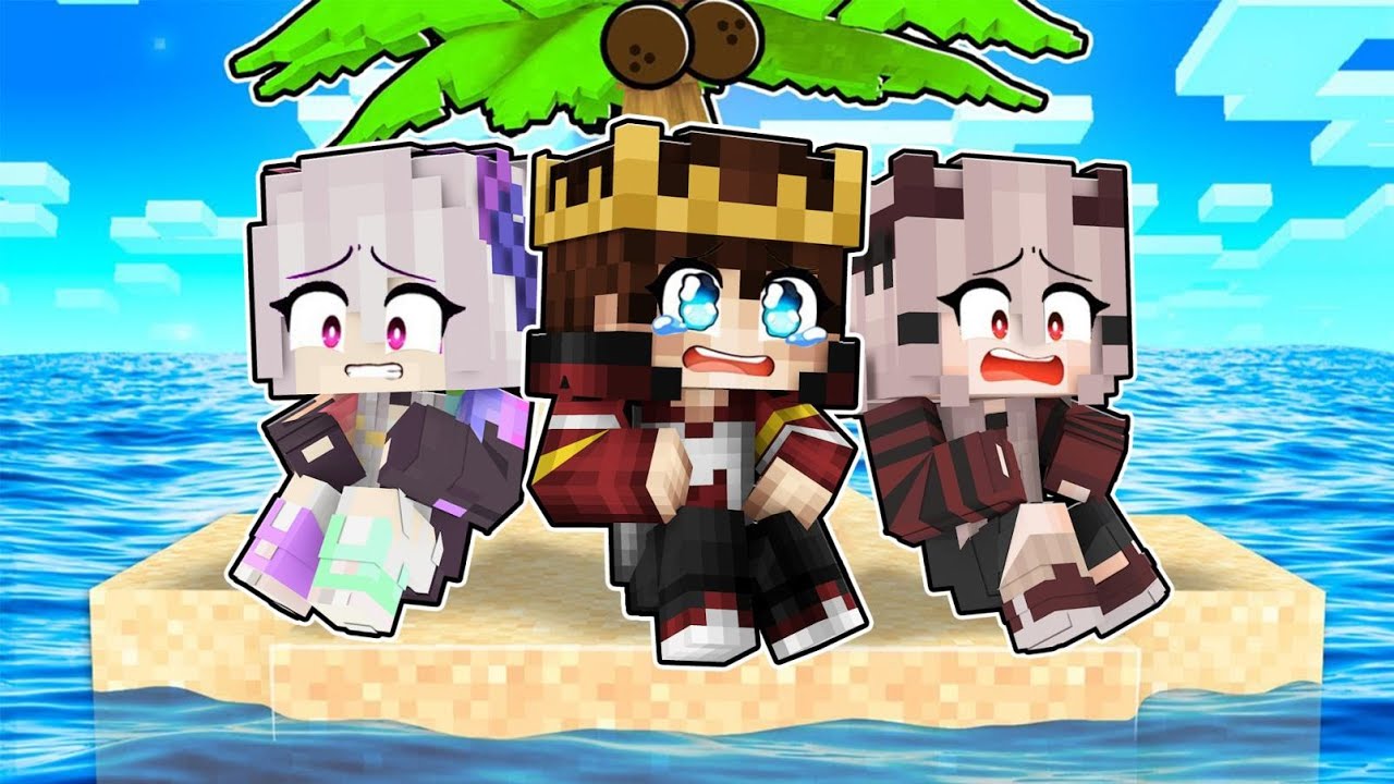 FAKİR VE POFUDUK İLE ISSIZ ADAYA D&Uuml;ŞT&Uuml;K !! 😱 - Minecraft
