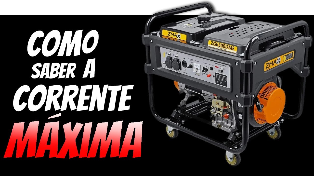 Como calcular a CORRENTE MÁXIMA de um GERADOR (monofásico ou trifásico)