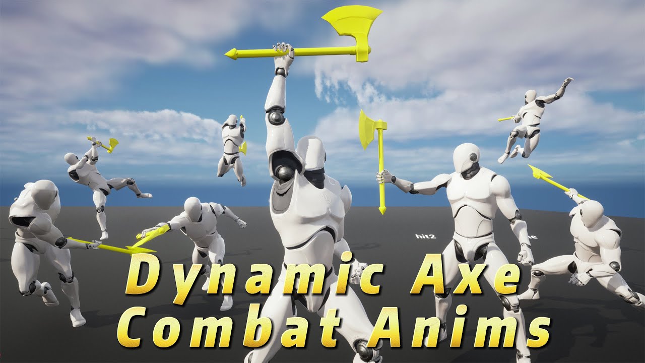 Dynamic Axe Combat Animations
