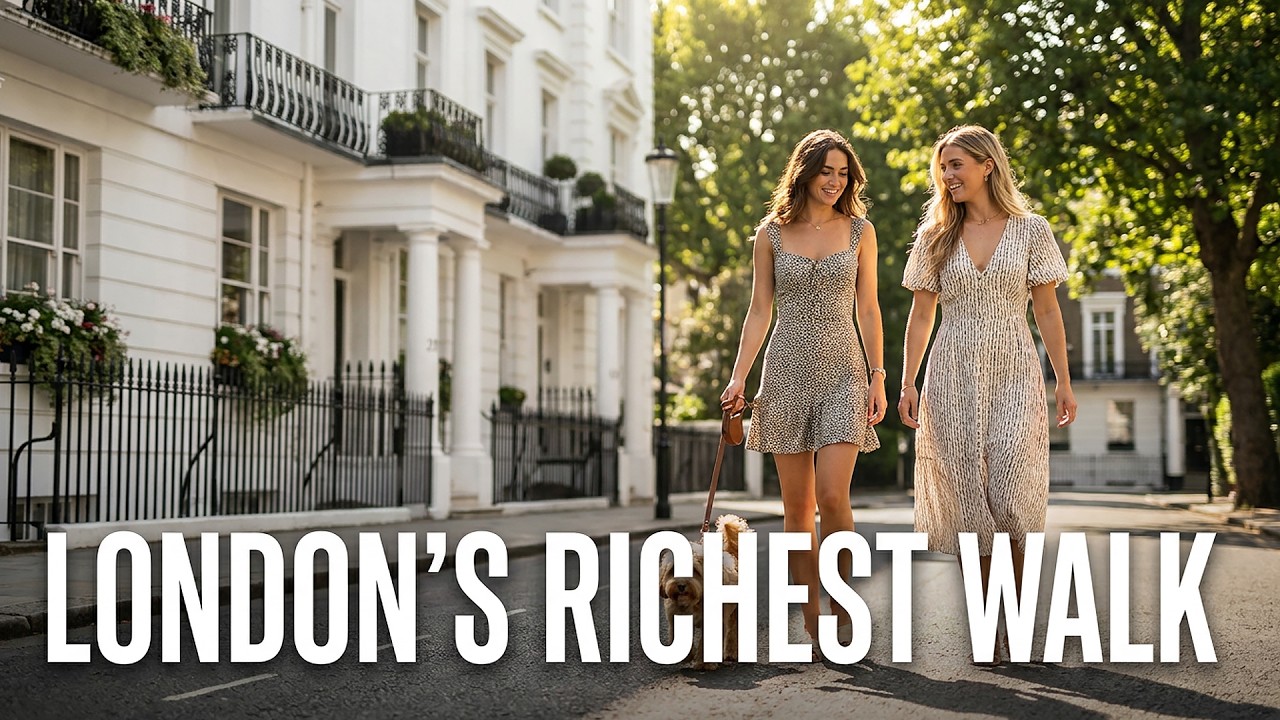 London&rsquo;s RICHEST Neighbourhood? ☀️ 26&deg;C Luxury Walk Tour 2026 [4K HDR]