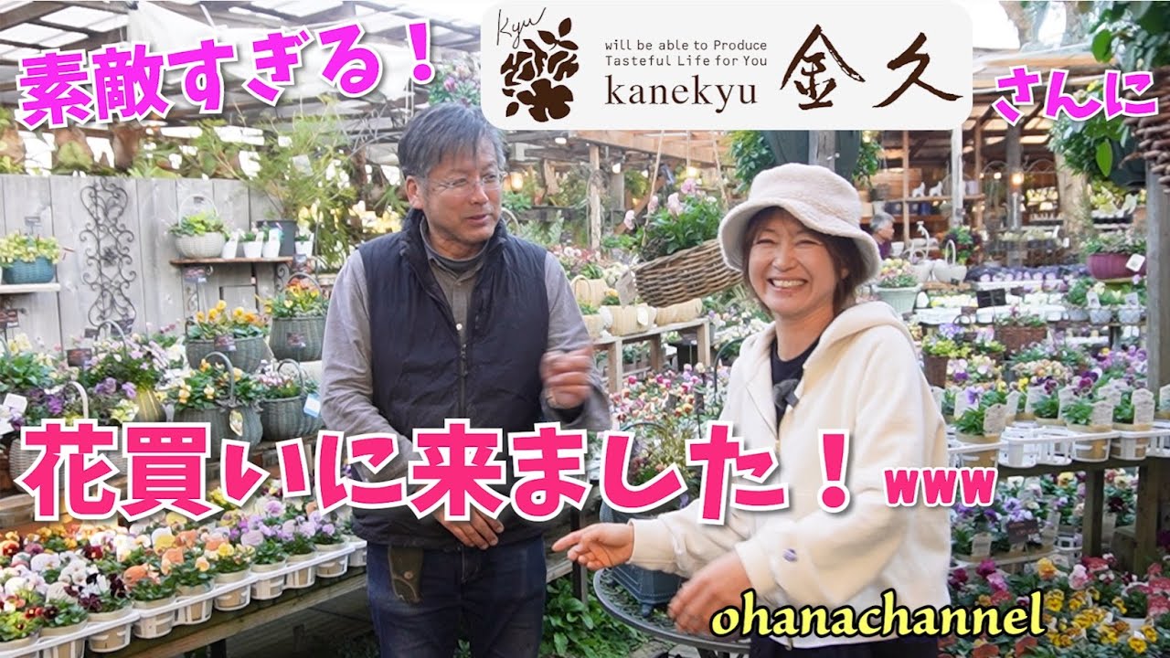 【素敵すぎる！園芸店】金久さんでお買い物！「無いものは無い」品揃え豊富でどこ見てもキレイ★テンションマックスでお買い物してきました★