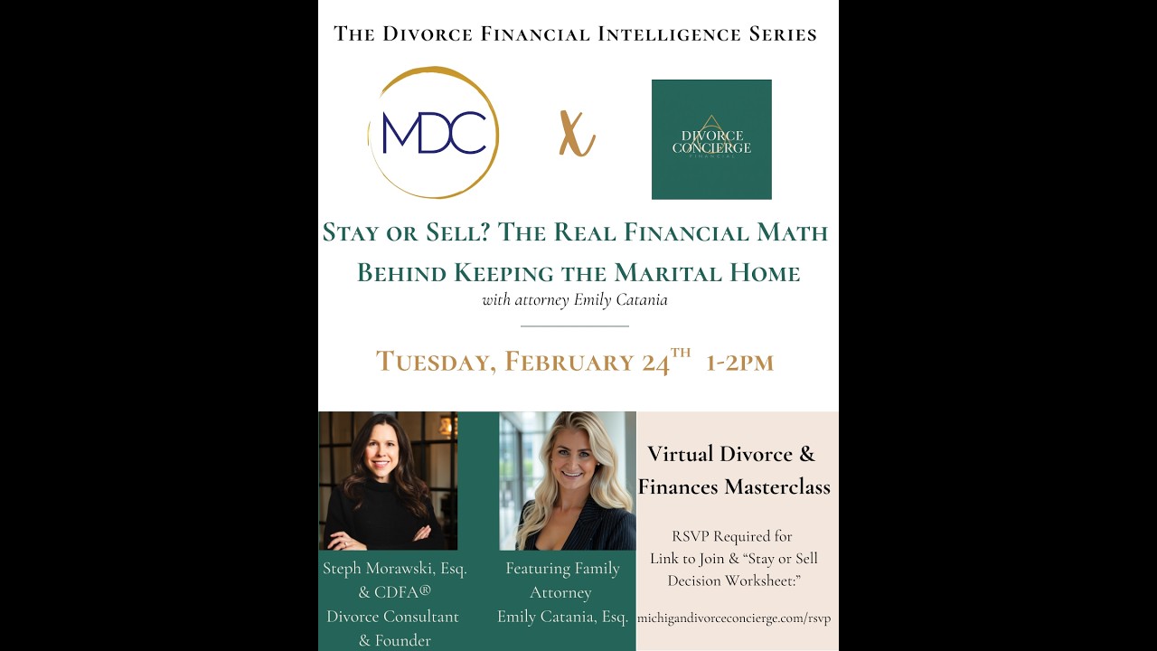 Stay or Sell? The Real Financial Math Behind Keeping the Marital Home Part 1